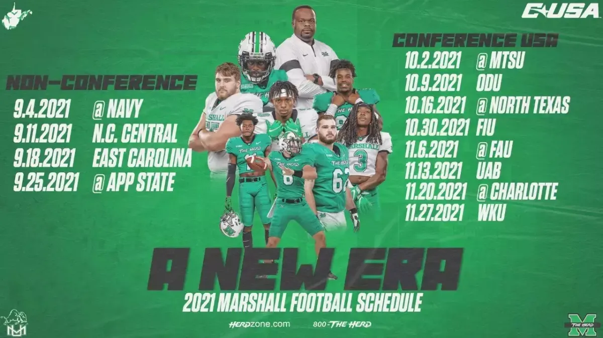 Marshall Thundering Herd at Middle Tennessee Blue Raiders Football