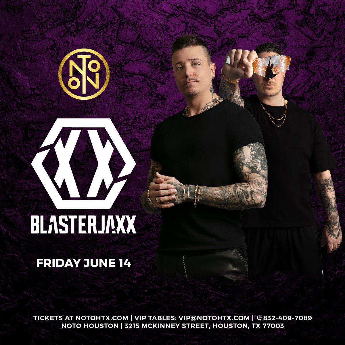 Blasterjaxx at NOTO Houston