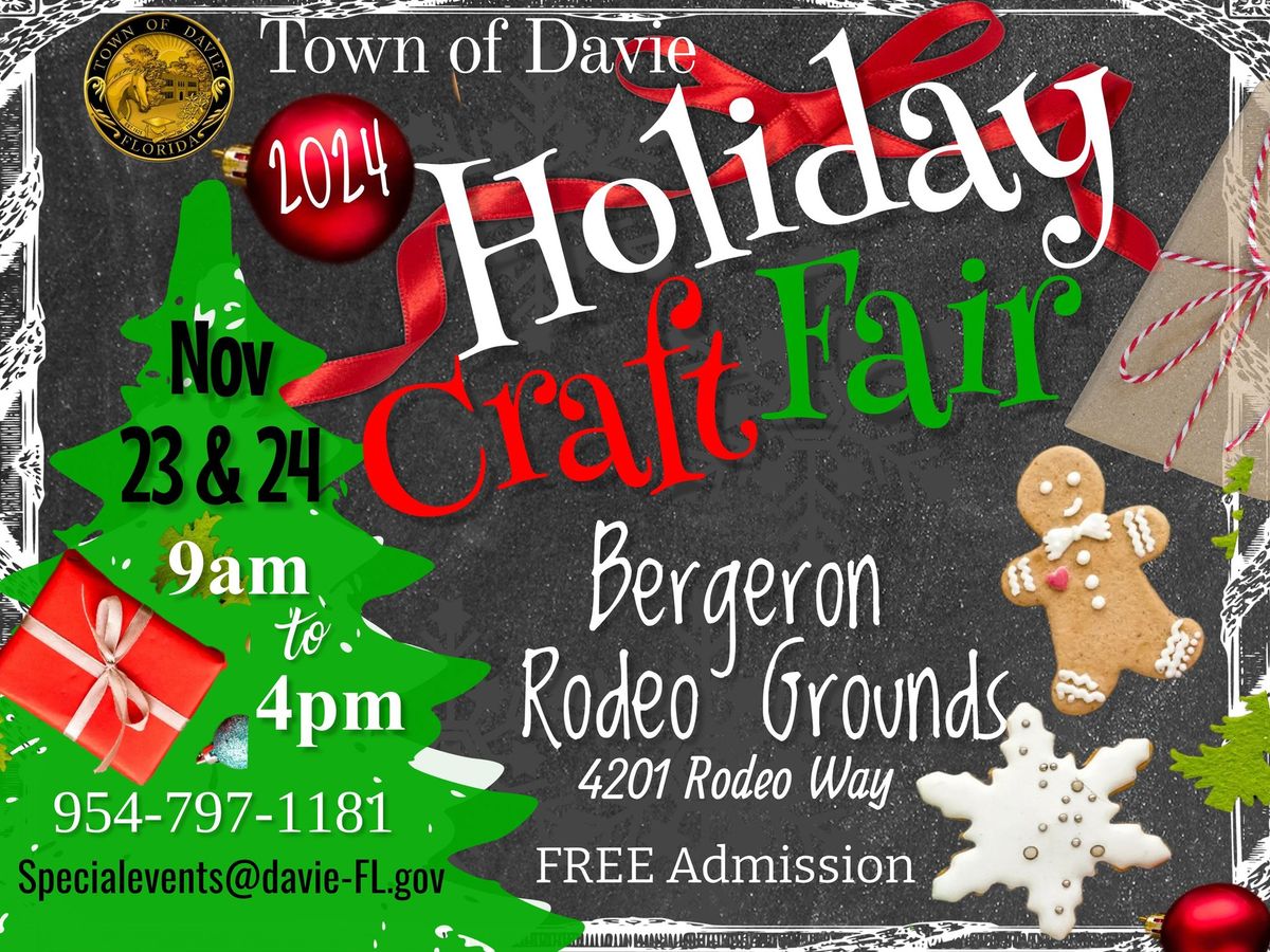 TENTATIVE- Selina's Artwork at Holiday Craft Fair at Bergeron Rodeo in Davie [2 DAYS EVENT]