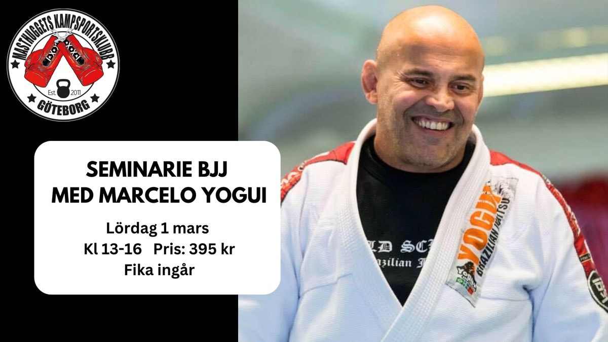 BJJ Seminarie med Marcelo Yogui 