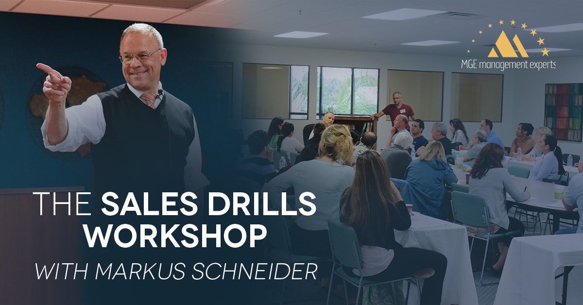Markus' Sales Drills Workshop