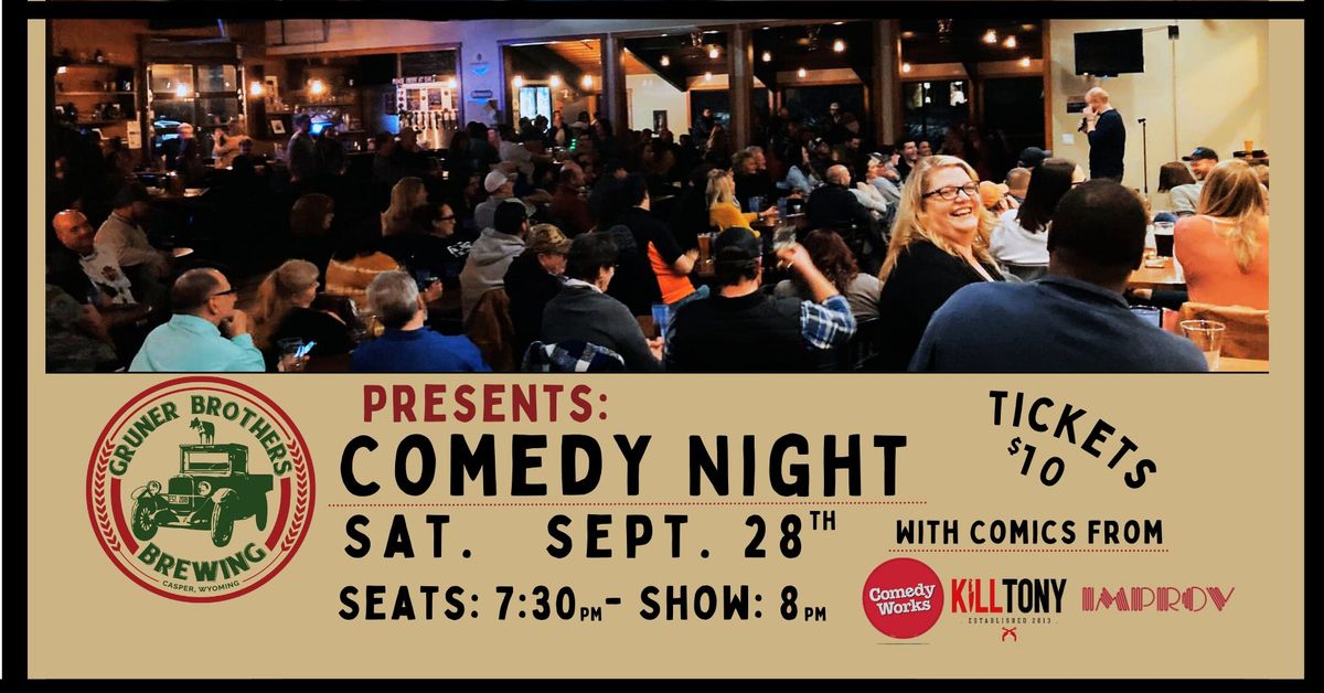 Comedy Night at Gruner Brothers