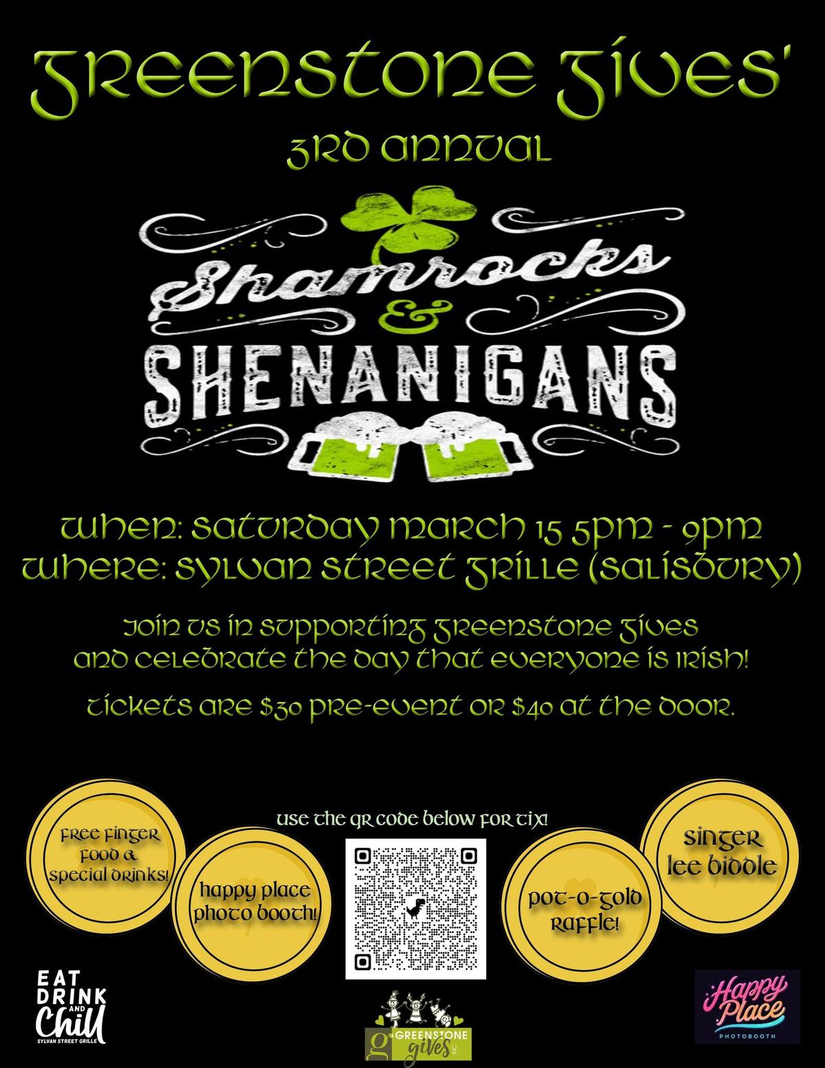 Shamrocks and Shenanigans St Patty\u2019s Day Party 2025! \ud83d\udc9a\ud83d\udc9a