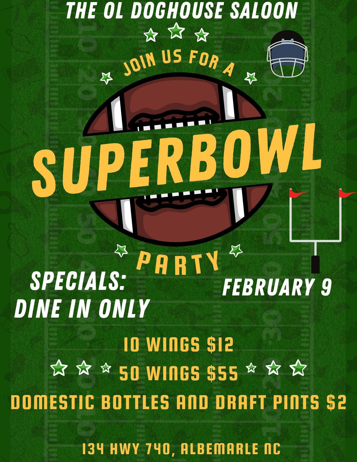 SUPERBOWL PARTY 