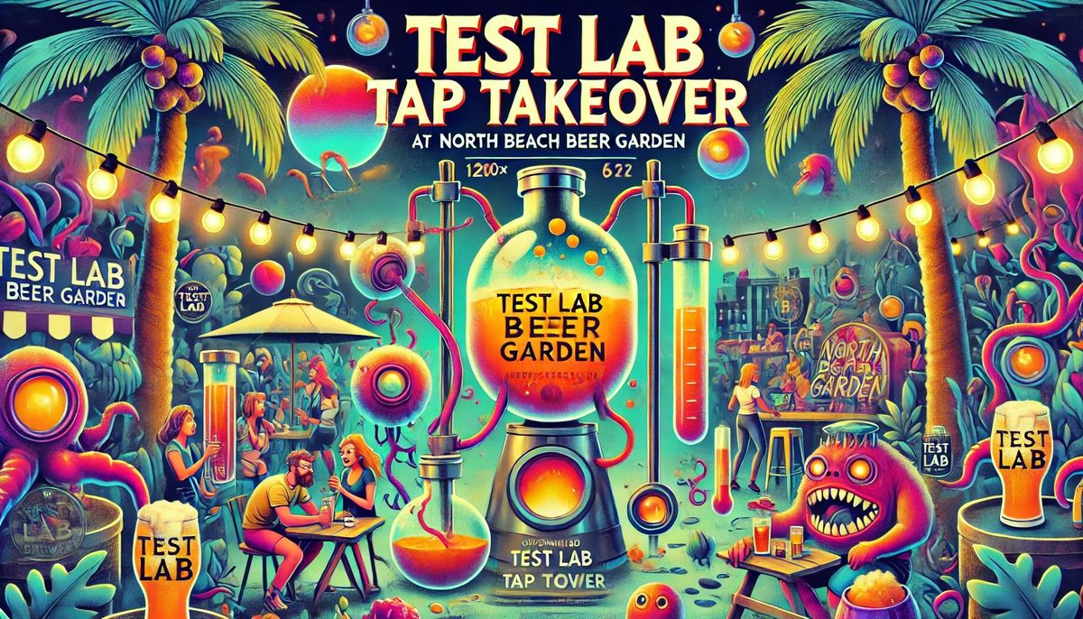 \ud83e\uddea Test Lab Tap Takeover at North Beach Beer Garden \ud83c\udf7b