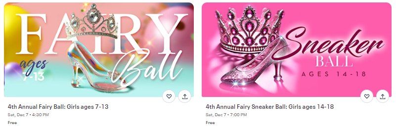 NFP FREE RSVP | FFM 4th Annual Fairy Sneaker Ball: Girls ages 7-18