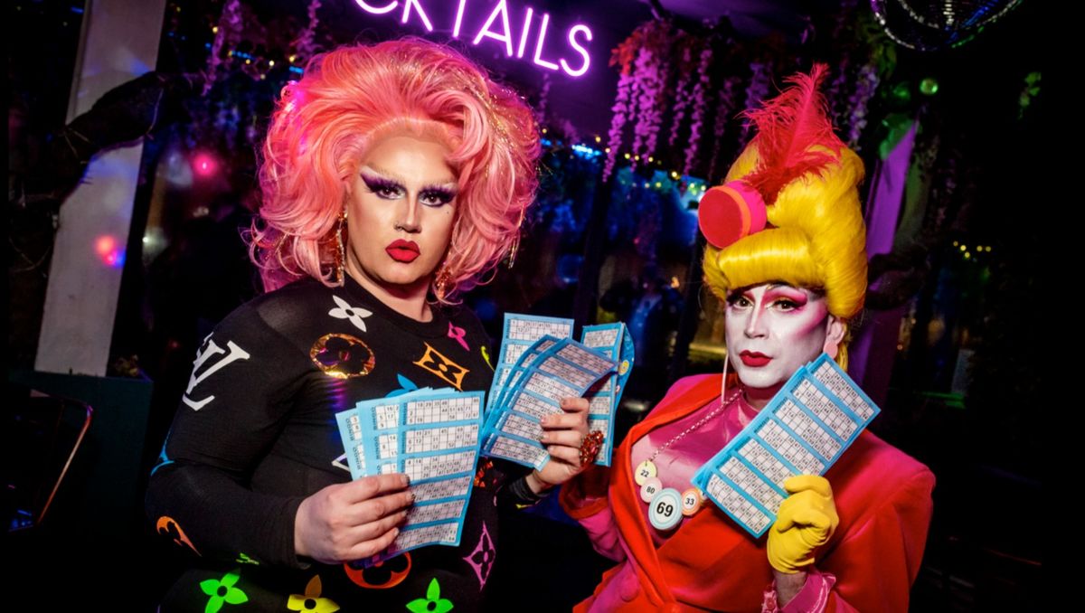 BUFF BINGO BOTTOMLESS DRAG BRUNCH MANCHESTER AT ON BAR CANAL STREET