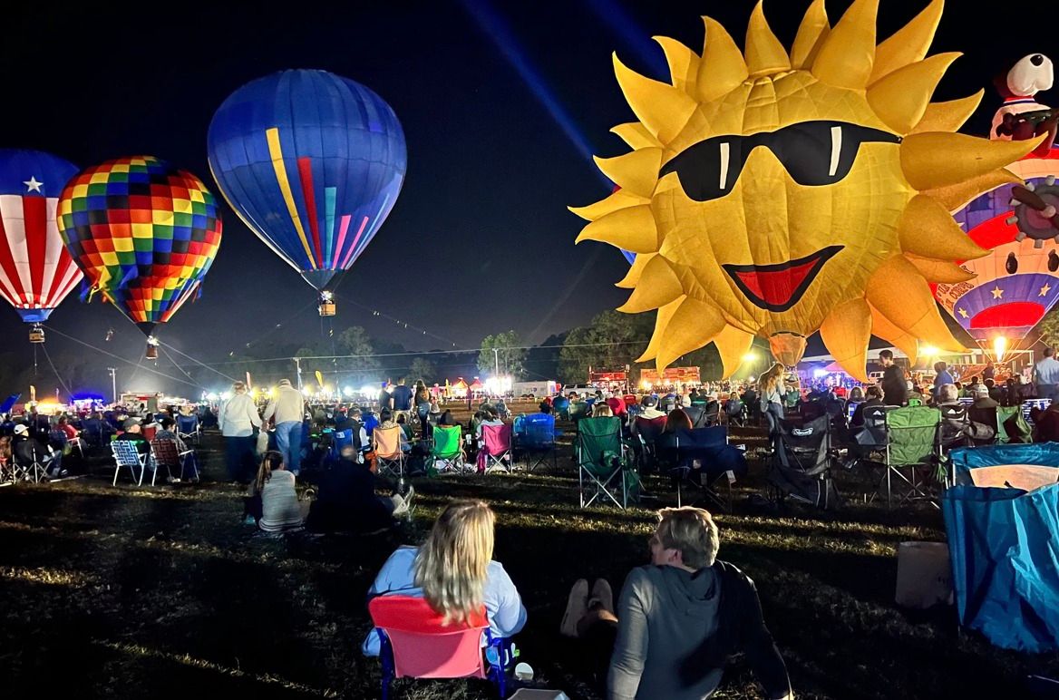 The Balloon Glow and Laser Show - Rowan County