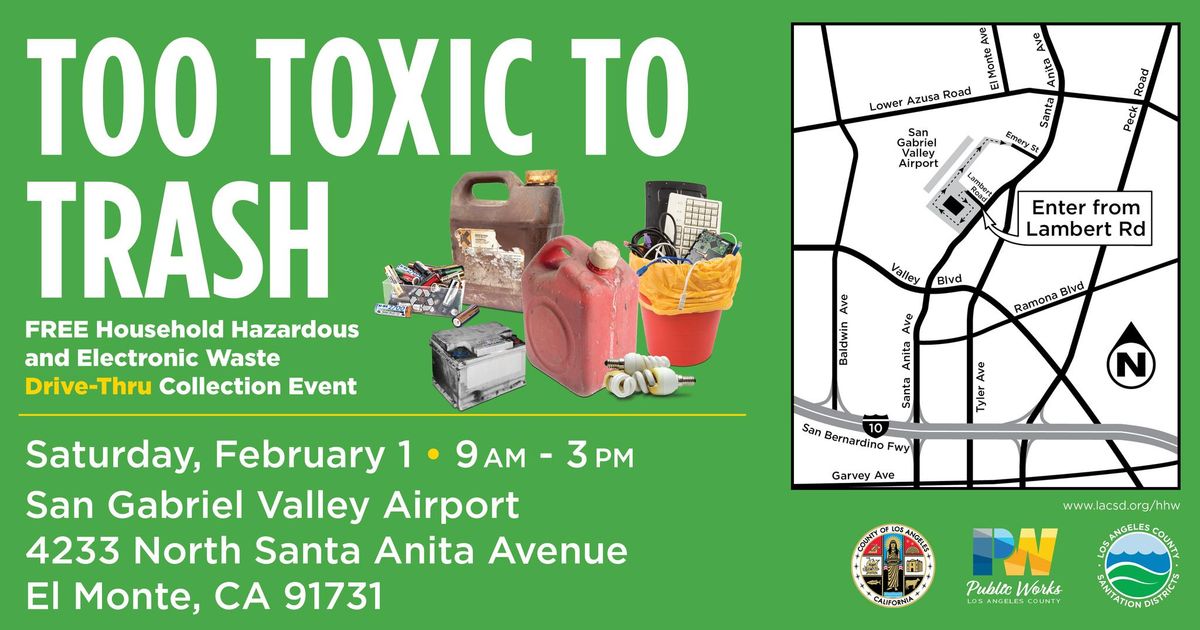 El Monte Hazardous Waste & E-Waste Roundup