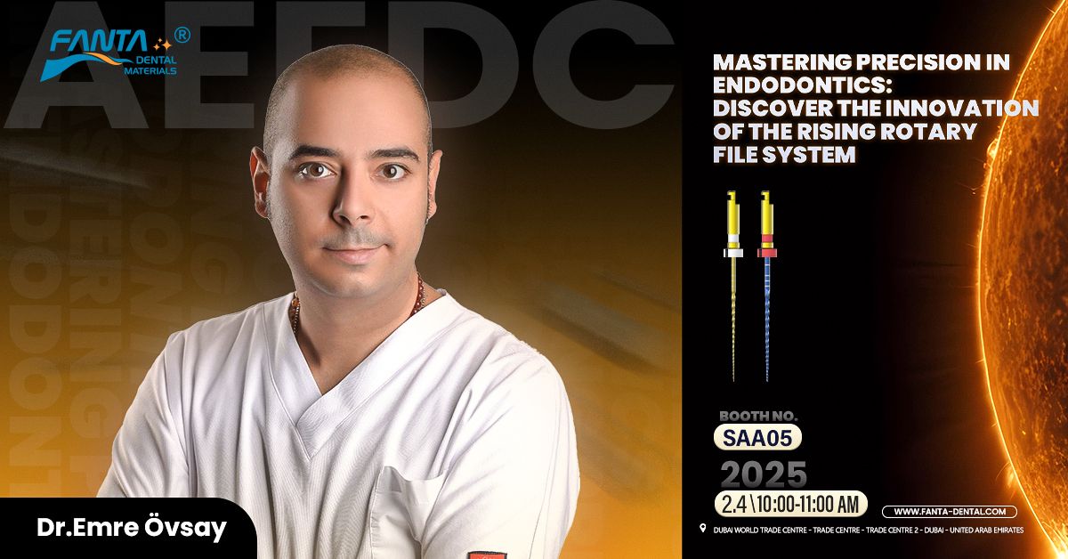  A lecture by the renowned endodontic expert Dr. Emre \u00d6vsay at AEEDC. 