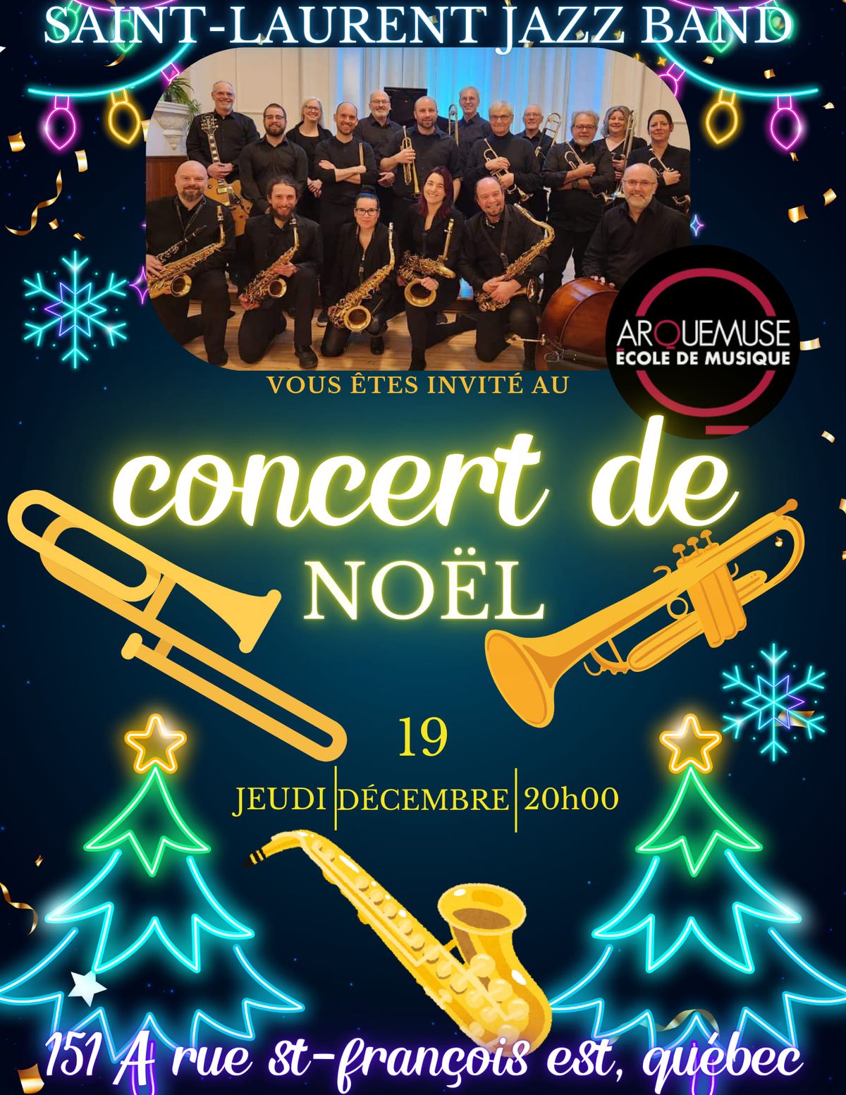 Concert du Saint-Laurent Jazz Band