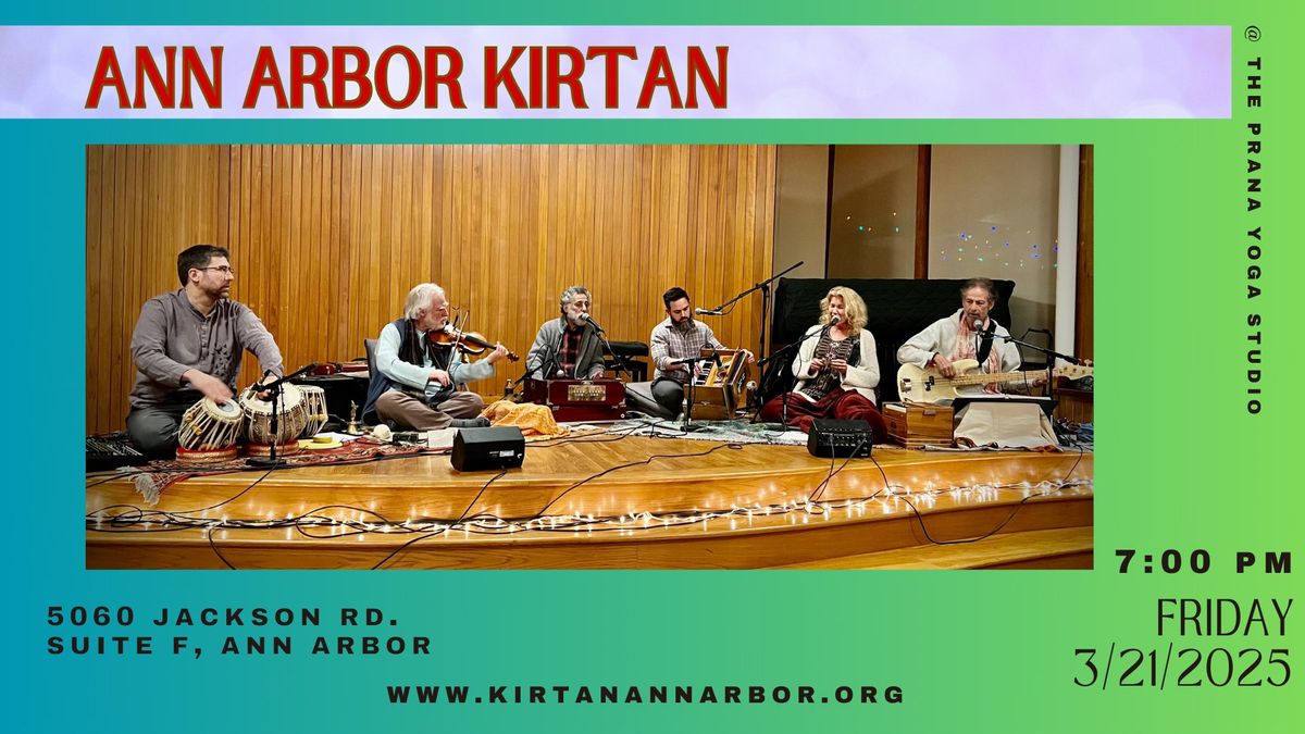 Ann Arbor Kirtan - Spring 2025