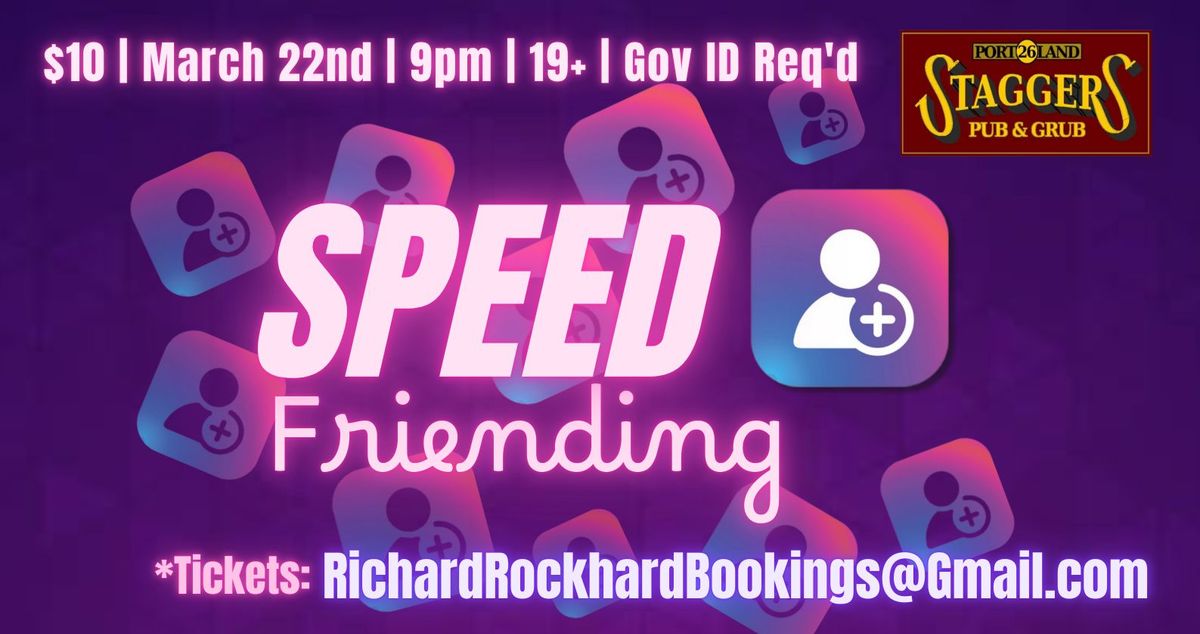 SpeedFriending: A Queer Safe Space to Make Friends