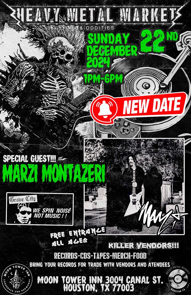 Heavy Metal Market - Marzi Montazeri - NEW DATE