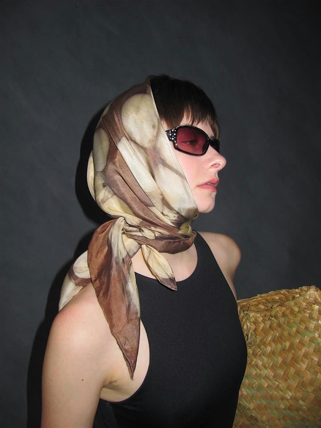 Shibori on Silk: Henna Dye Workshop-beginner friendly