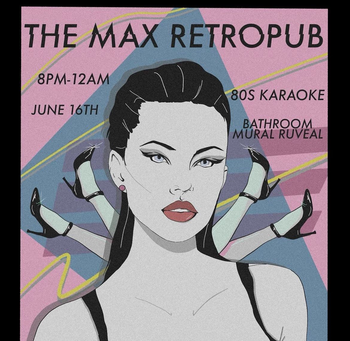 80\u2019s Karaoke with Dan Rocky Sunday at The Max