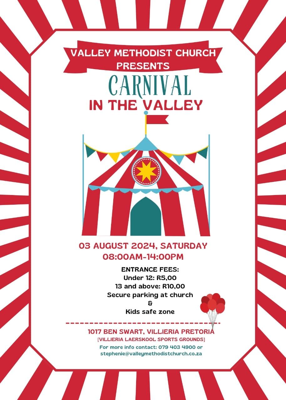 Valley Methodist Church Presents Carnival in the Valley 