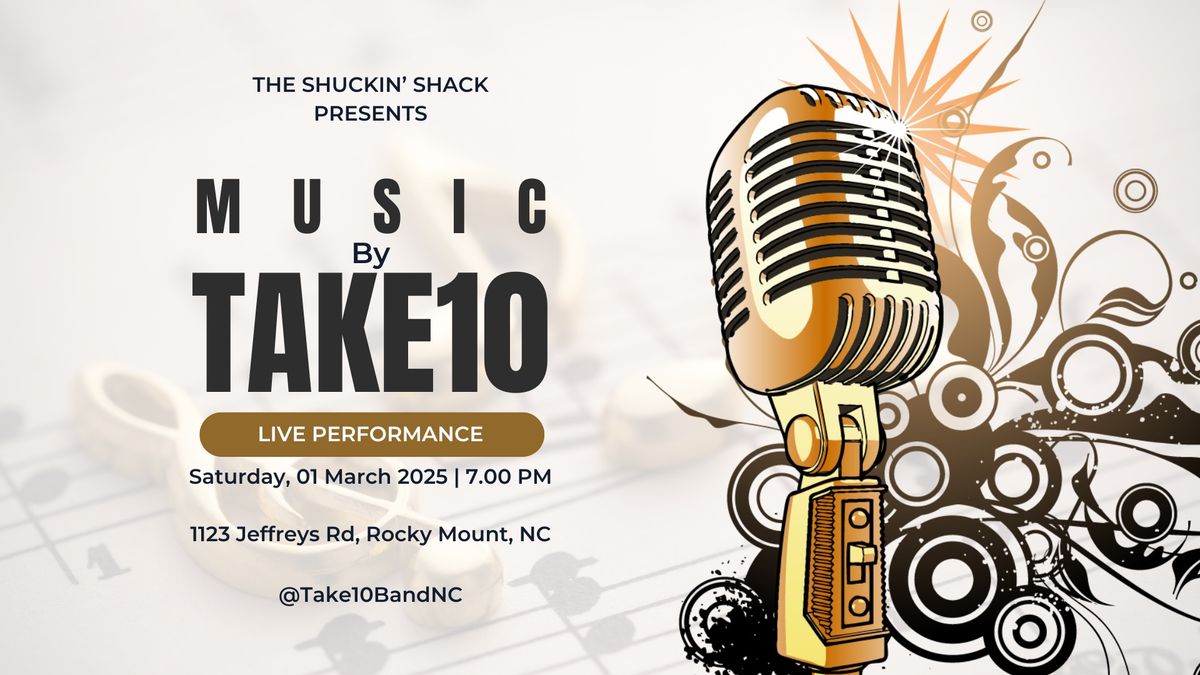 Take 10 Band at the Shuckin Shack, Rocky Mount