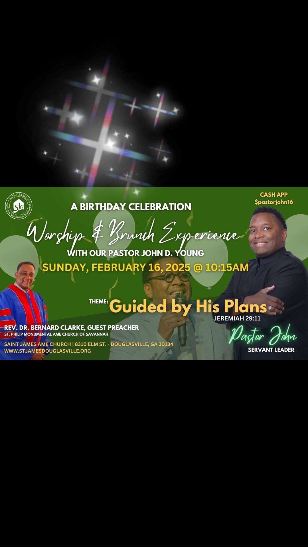 Guided by His Plans: A 4Birthday Worship & Brunch Celebration 