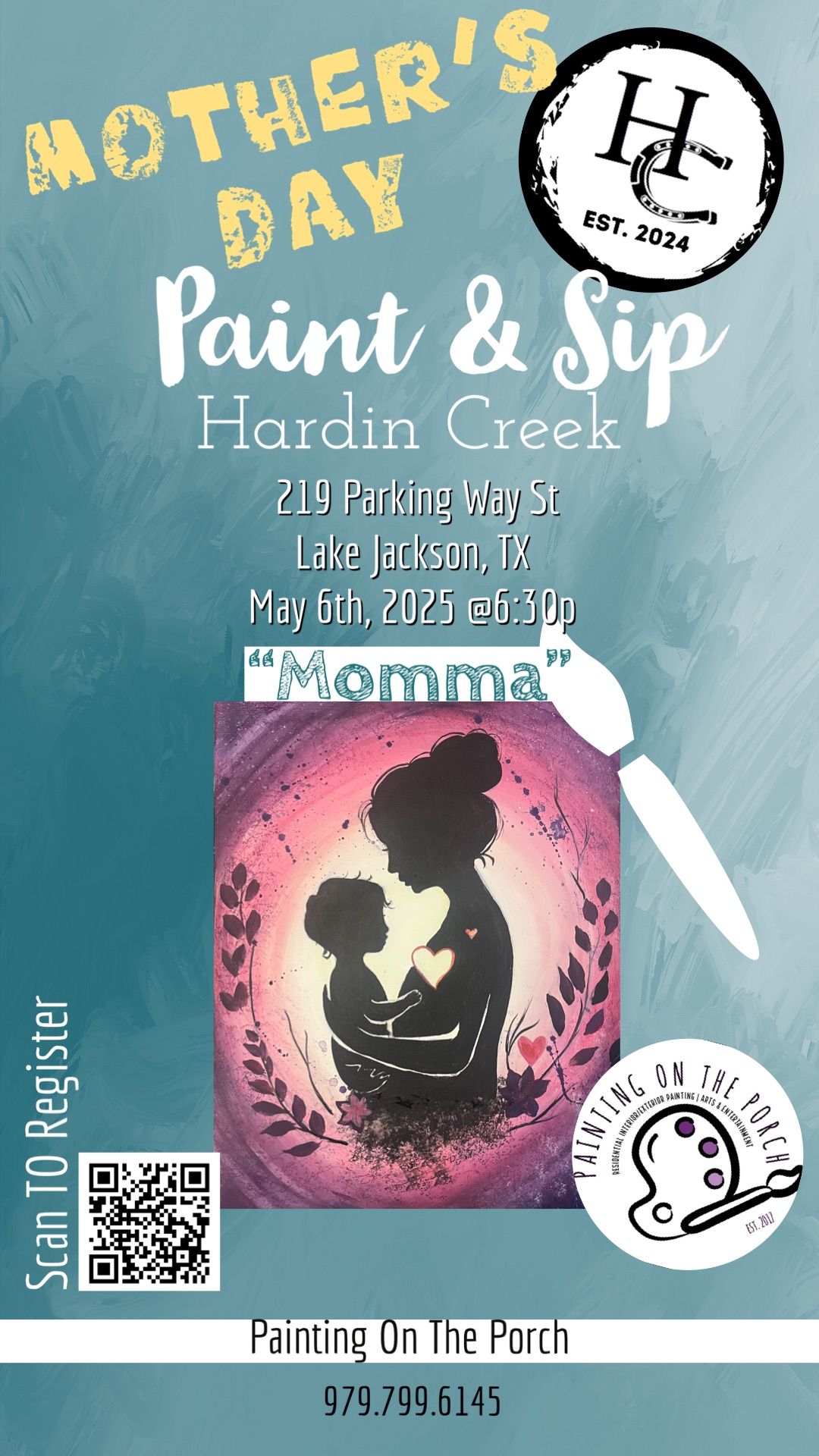 ~Mother\u2019s Day Paint & Sip~