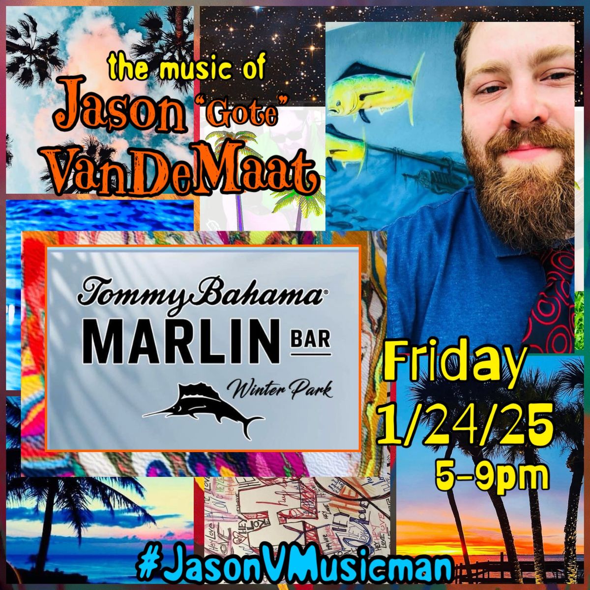 Jason V. \u201cGote\u201d @ Tommy Bahama Marlin Bar, Winter Park 