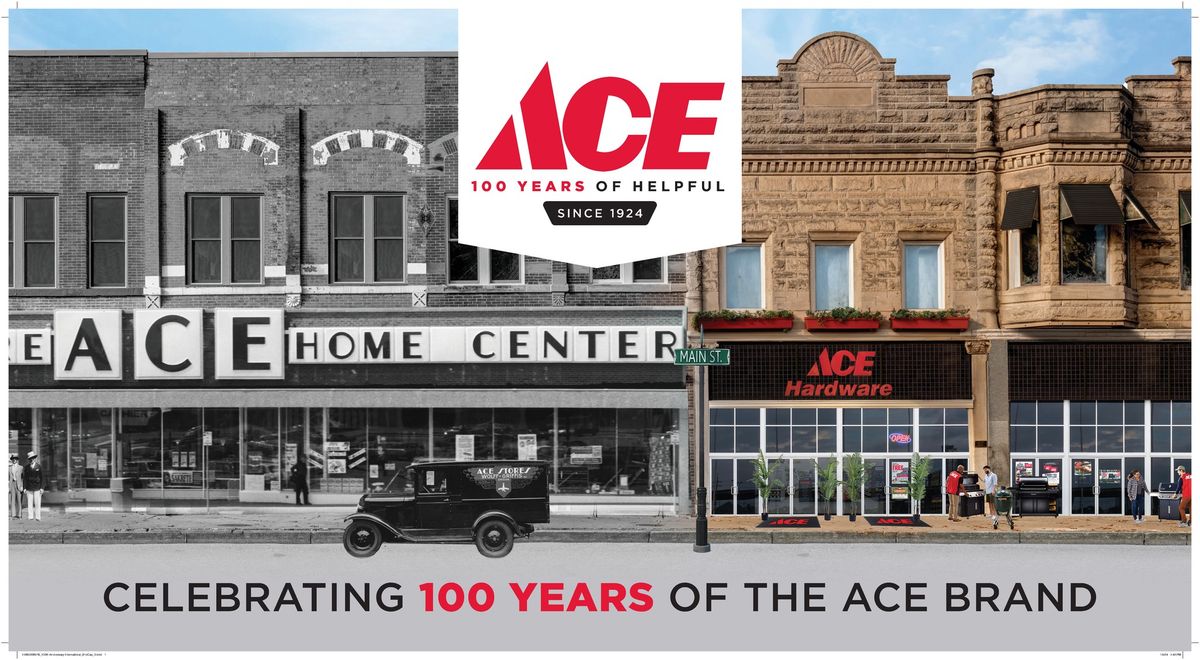ACE 100th Anniversary Block Party & MEGA BLOWOUT Tent Sale-Up to 90% OFF!