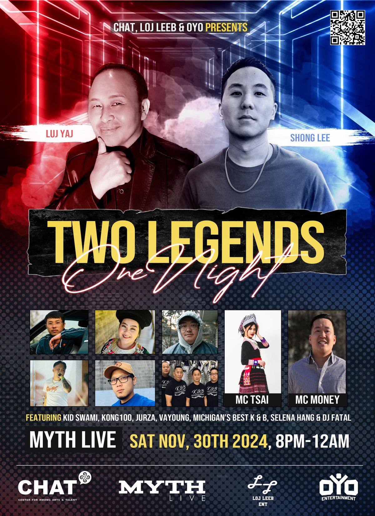 Luj Yaj - Shong Lee: Two Legends, One Night