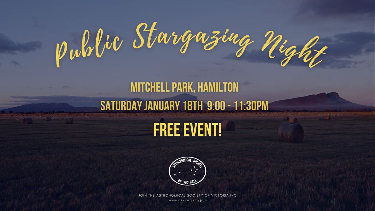 Public Viewing Night - Mitchell Park Hamilton