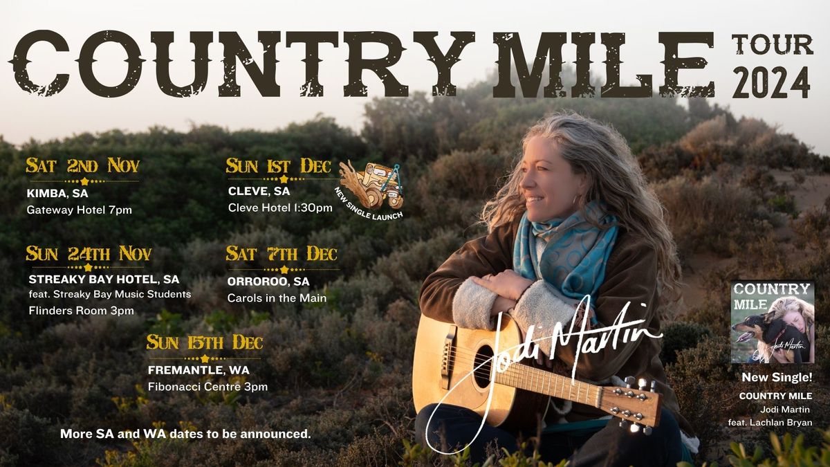 Country Mile Tour 2024 - CLEVE Sun 1 Dec 