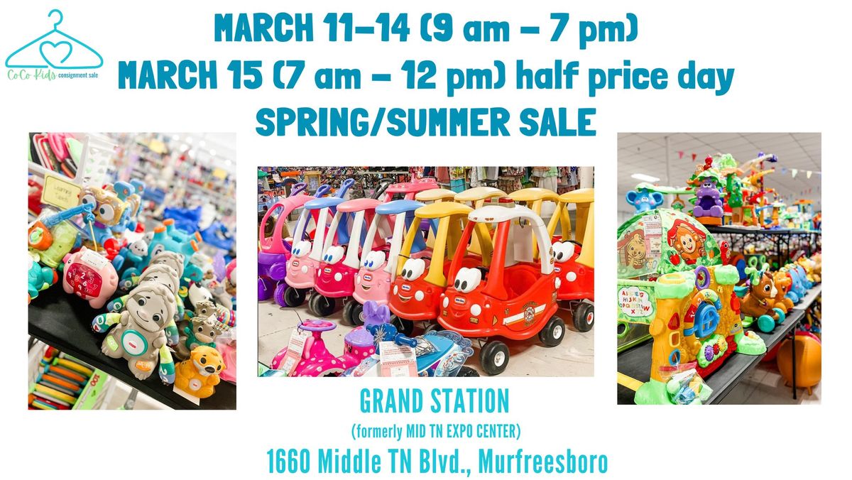 Spring\/Summer Kids Consignment Sale