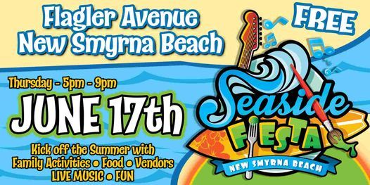 33rd Annual Seaside Fiesta Flagler Ave New Smyrna Beach Fl United States 17 June 21 33rd Annual Seaside Fiesta Flagler Ave New Smyrna Beach Fl United States 17 June 21