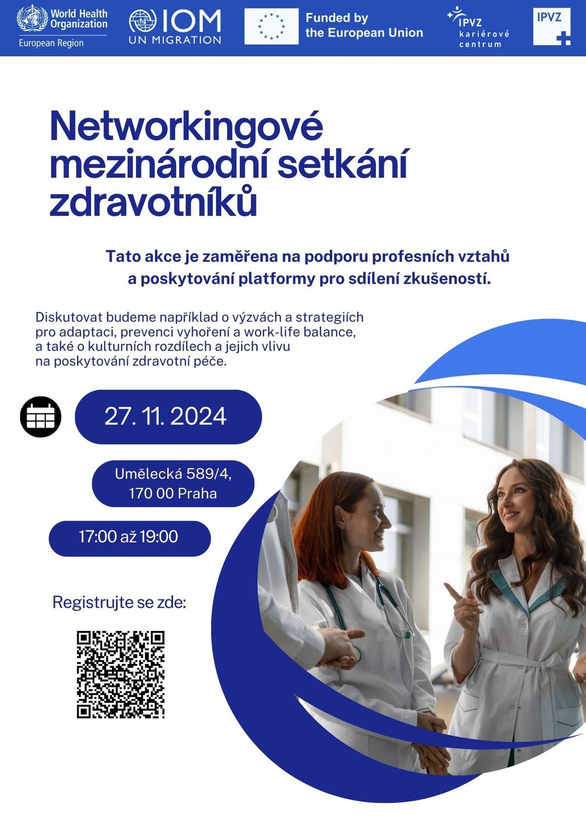 Networkingov\u00e9 setk\u00e1n\u00ed zdravotn\u00edk\u016f