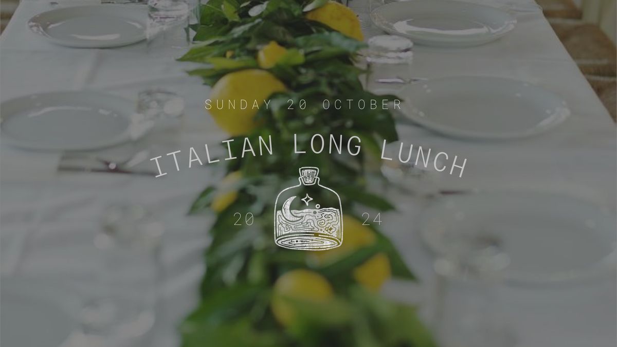 O.B.E - Italian long lunch