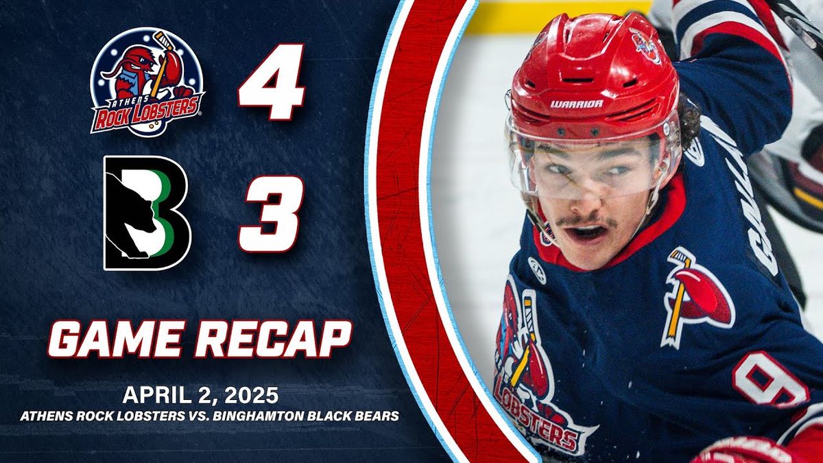 Binghamton Black Bears vs. Athens Rock Lobsters