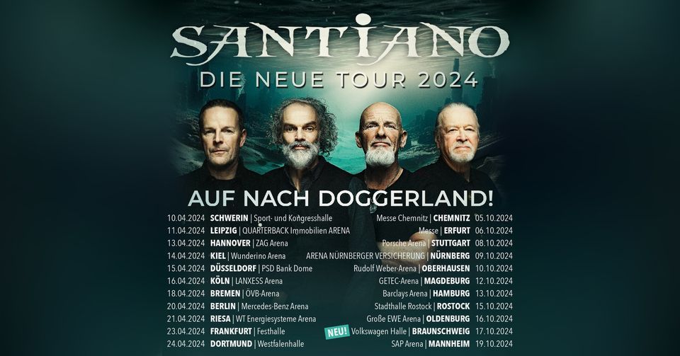 SANTIANO - Auf nach Doggerland! \u2013 Die neue Tour 2024 | Stuttgart