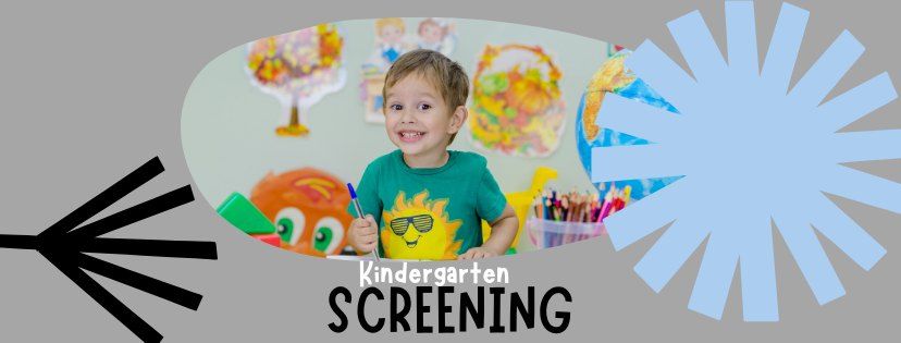 2024-2025 Kindergarten Screening