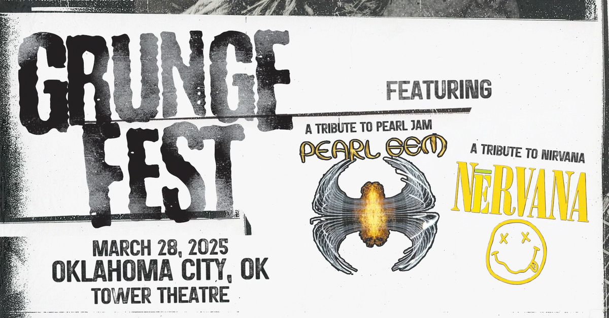 GrungeFest w\/ Pearl Gem & Nervana - Tributes to Pearl Jam & Nirvana