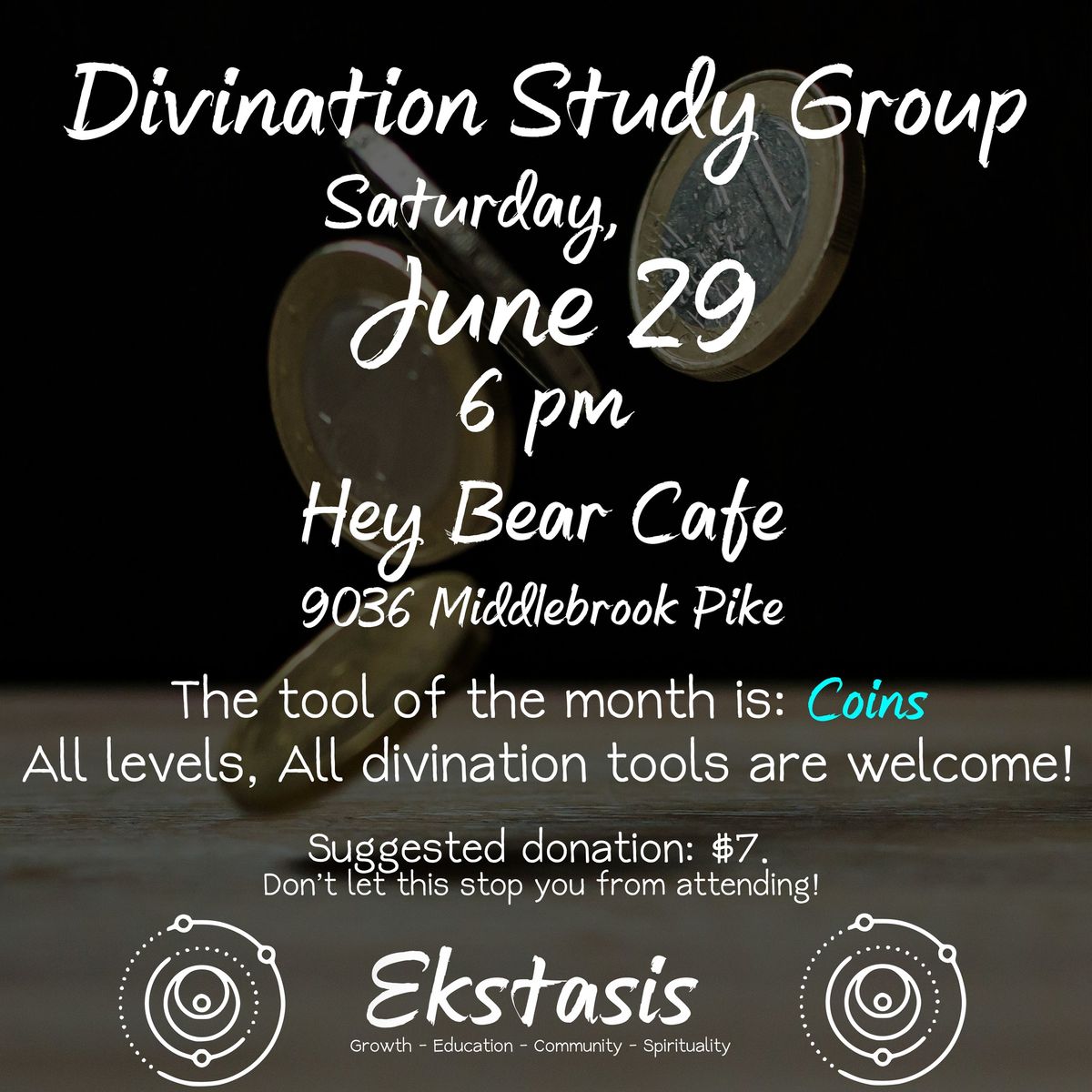 Divination Study Group - Coins!