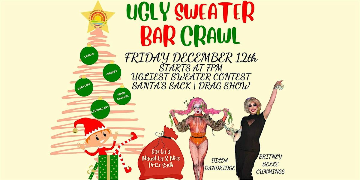 Ugly Sweater Bar Crawl