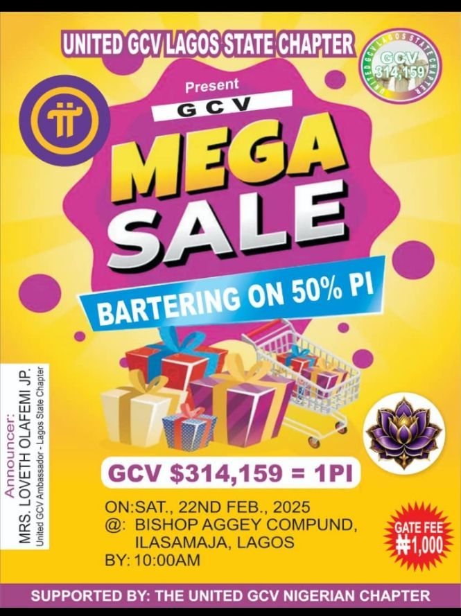 United GCV Lagos State Chapter Nigeria Mega Barter Campaign Event