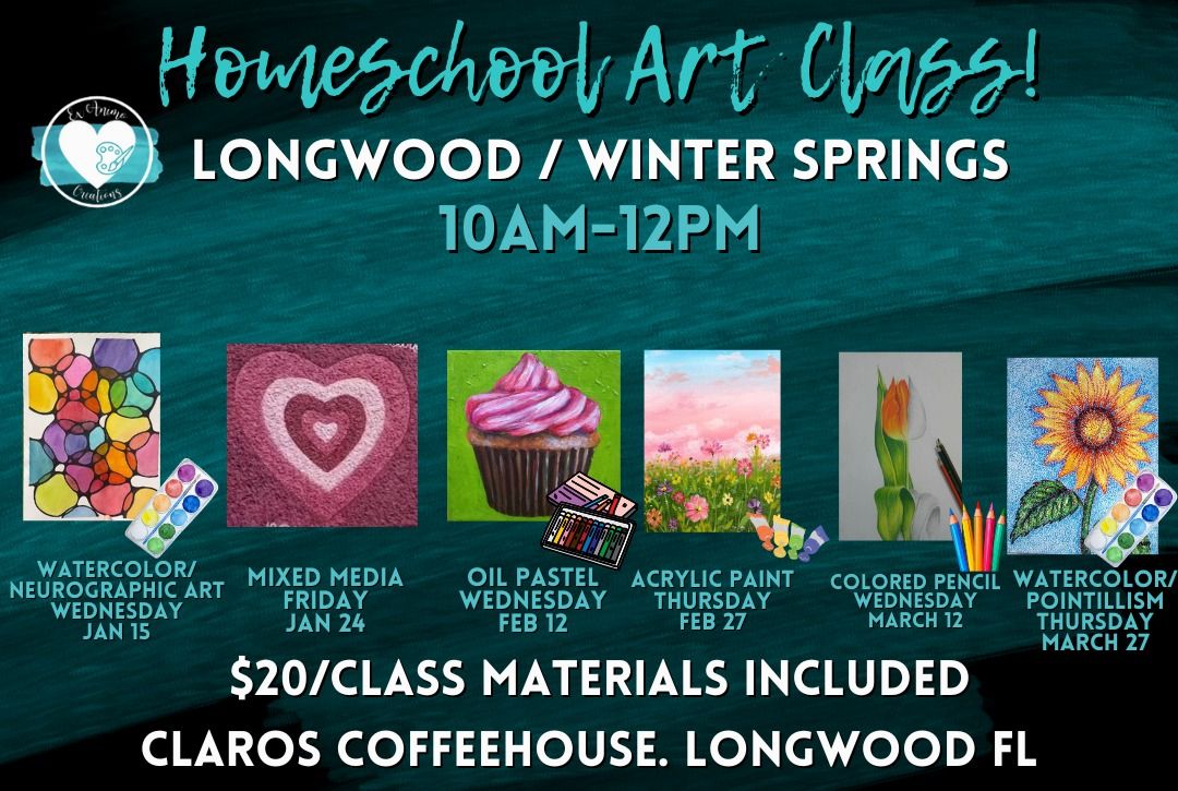 Longwood\/Winter Springs Homeschool Art Classes