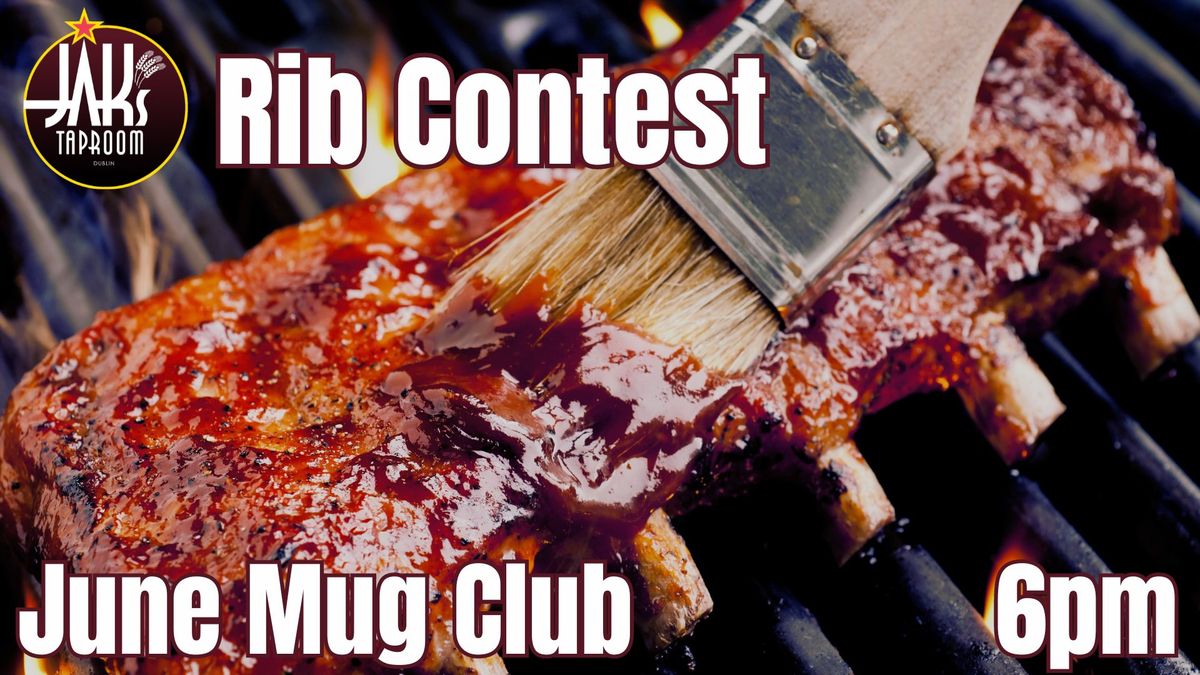 June Mug Club Night - Rib Contest