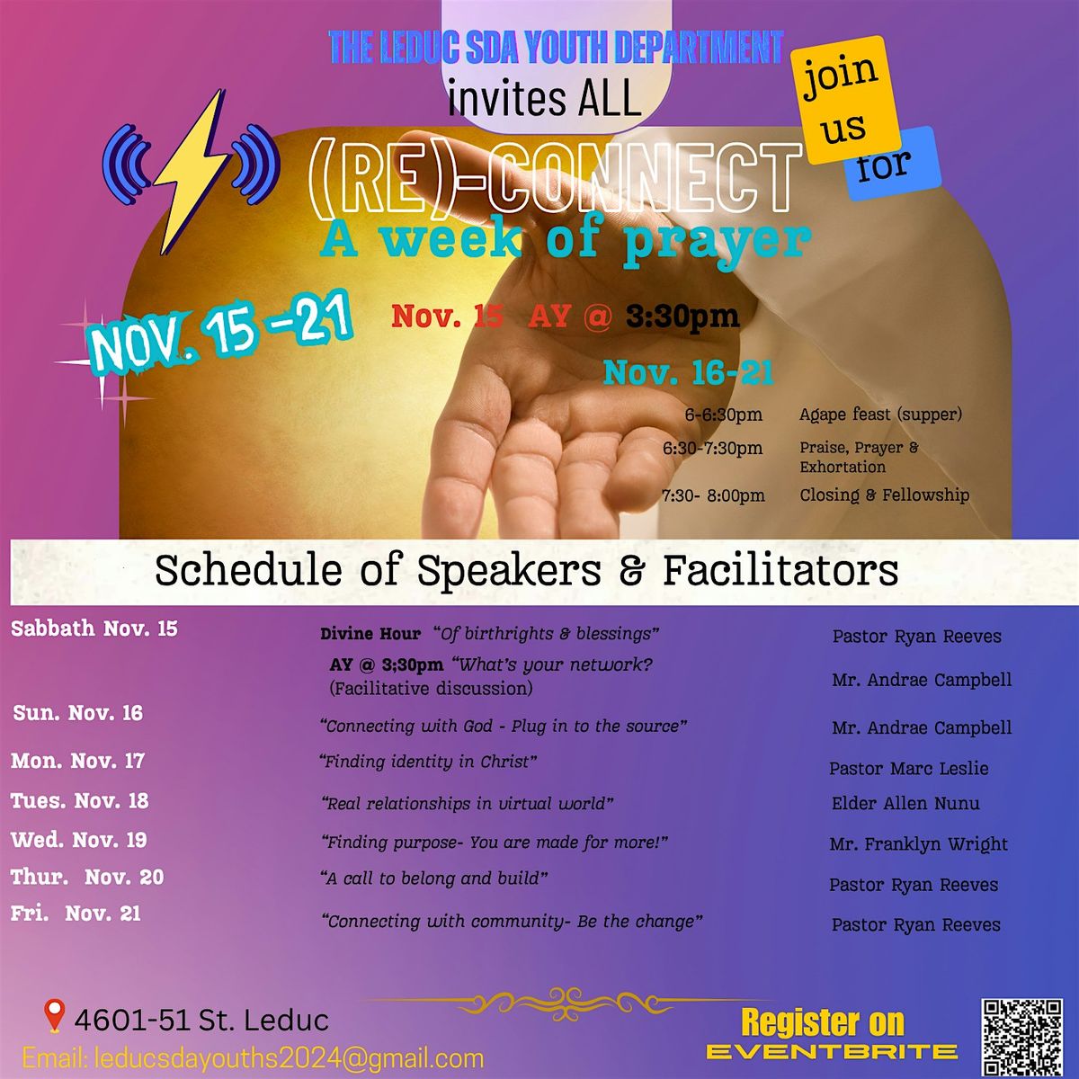 (Re-) Connect (A week of prayer)