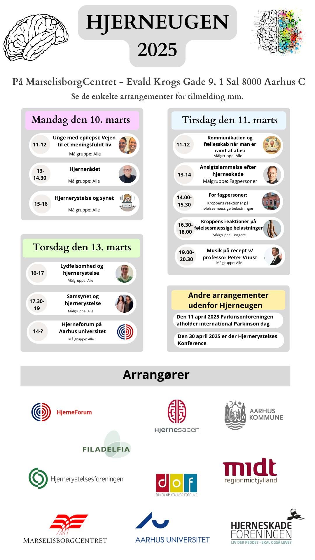 Hjerneugen 2025 p\u00e5 Marselisborgcentret 