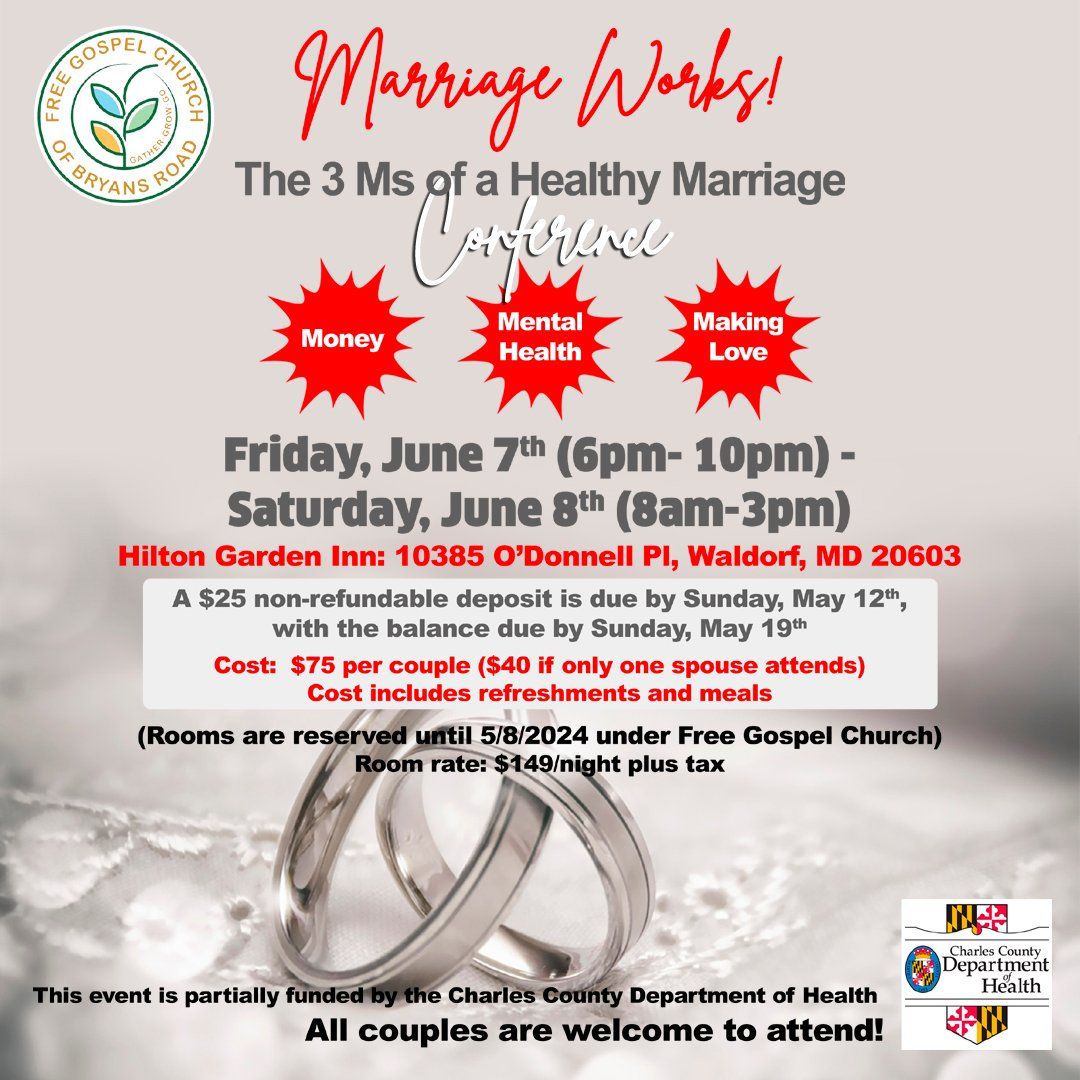 Marriage Works! The 3 Ms of a Healthy Marriage