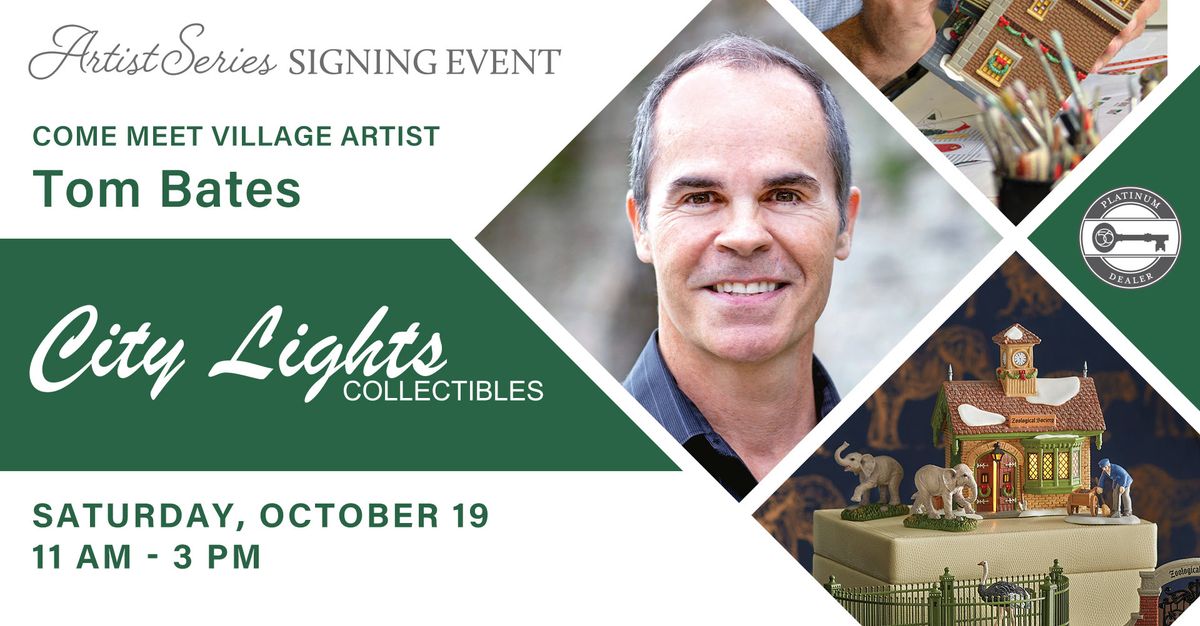 Tom Bates At City Lights Collectibles!