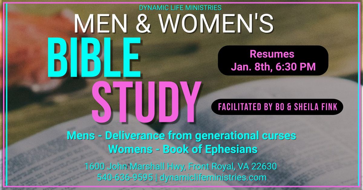 Men & Women's Bible Study