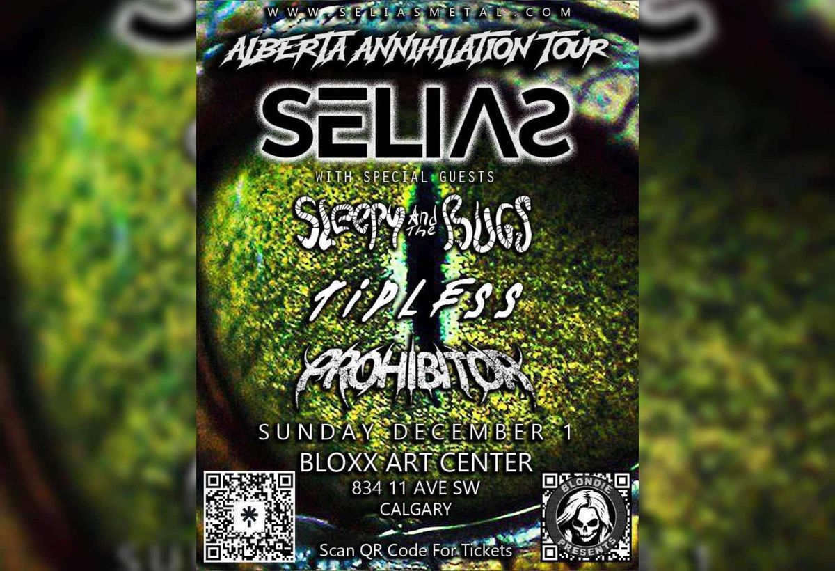 AB ANNIHILATION TOUR w\/ SELIAS, Sleepy & the Bugs, Tipless, & Prohibitor