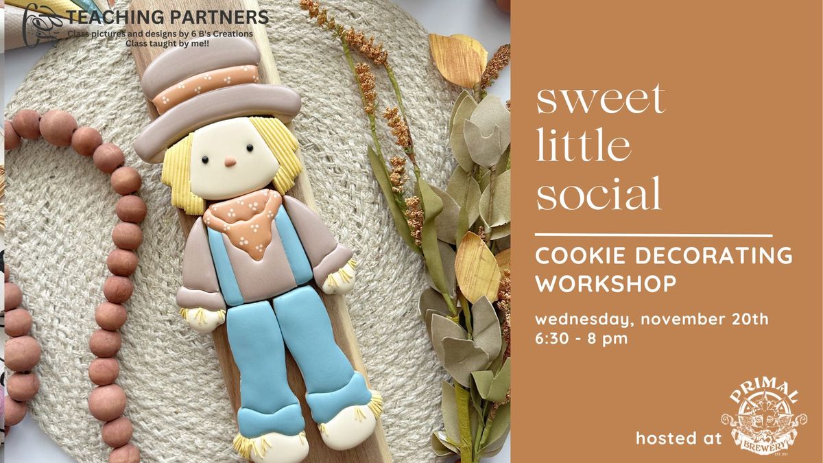 Build-A-Scarecrow Cookie Decorating Workshop