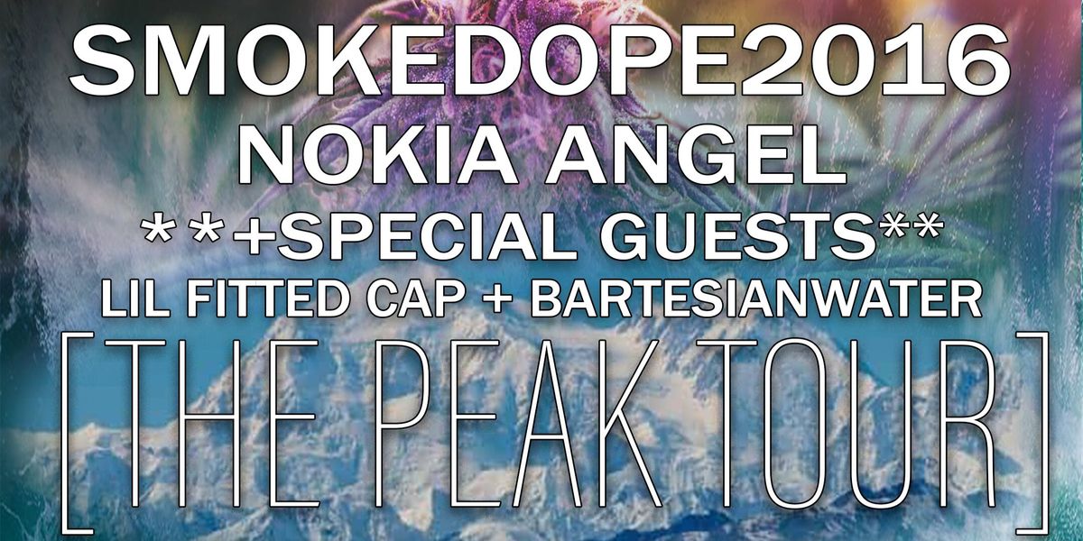 smokedope2016 & Nokia Angel & Lil Fitted Cap & Bartesian Water in Washington